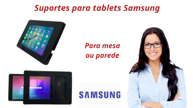Suporte de parede para ipad e tablet
