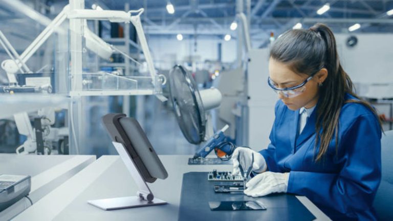Suporte de tablet para industria