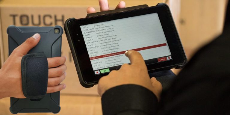 Proteção de tablet  para uso industrial