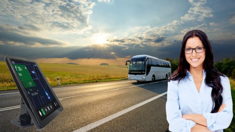 Suporte de Tablet para ônibus