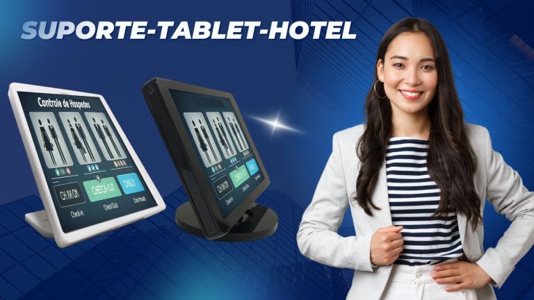 Suporte Tablet para Hotéis e Pousadas