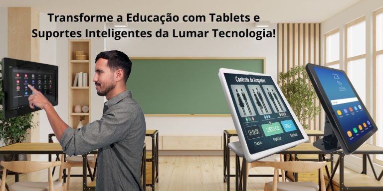 Suporte de Tablets para Escolas e Faculdades.