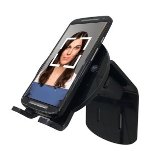 Suporte celular parede controle de ponto