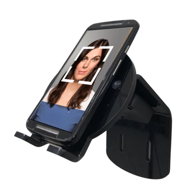 Suporte celular parede controle de ponto