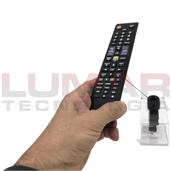 Suporte  Para Controle Remoto Com cabo Retrátil - Imagem 4
