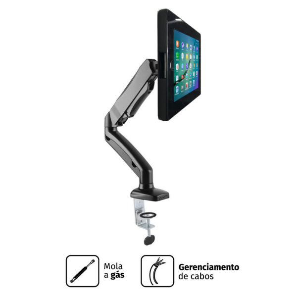 Suporte para tablet-iPad articulado Orion-Mesa