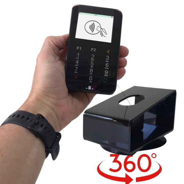 Suporte para maquina de cartão antifraude PDV-360