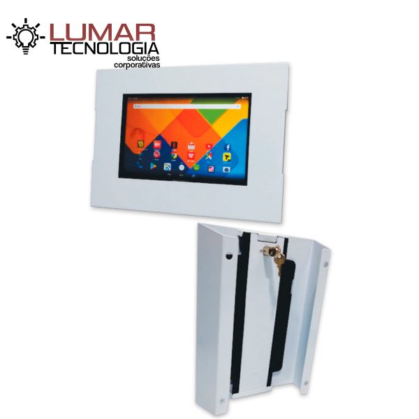 Totem para Tablet-iPad de Parede em Aço - Imagem 2