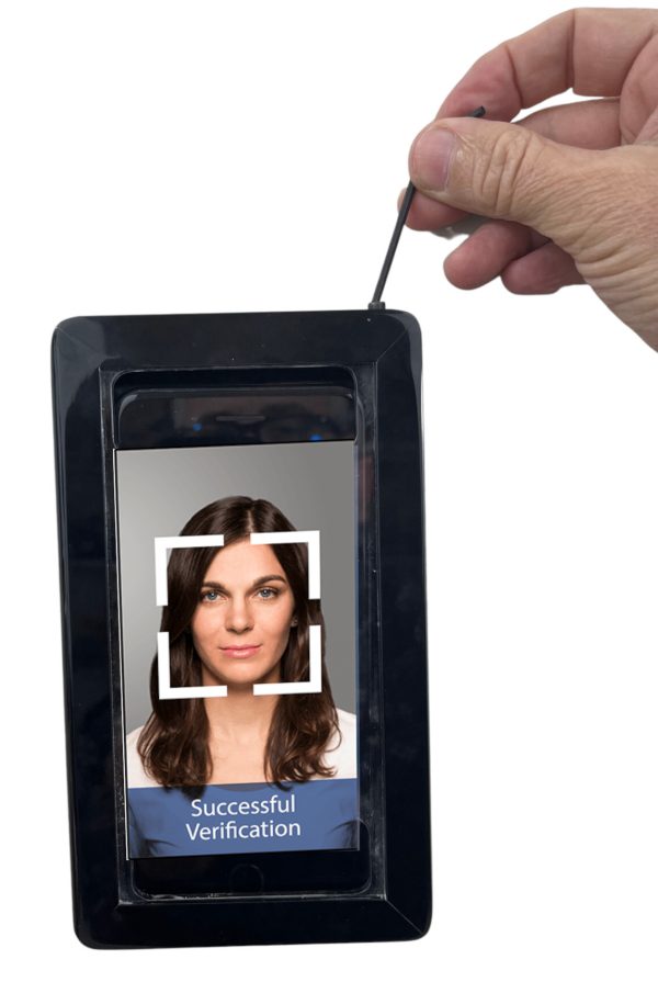 Controle de Ponto Celular Suporte de Parede LockBox-P - Imagem 3