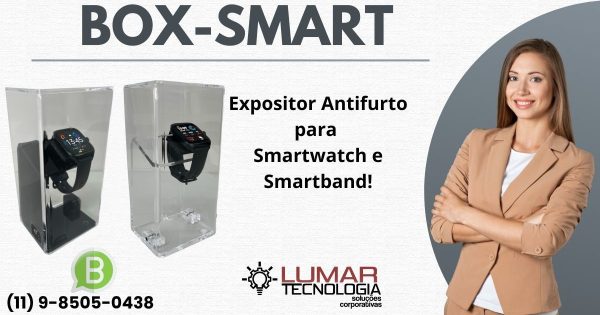 Expositor Smartwatch-Box-Smart-antifurto - Imagem 2