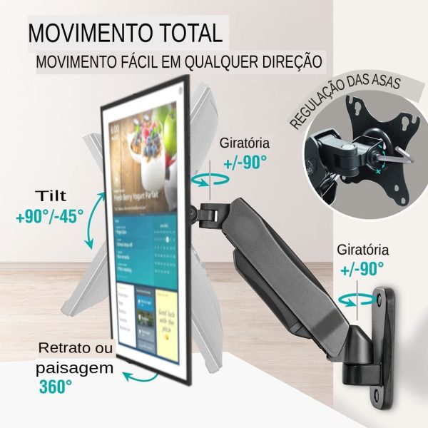 Suporte Echo-Show-15 Parede - Imagem 2