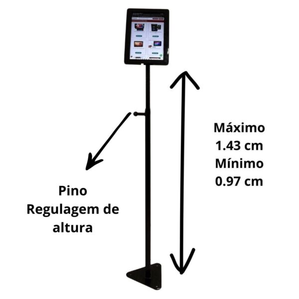 Totem de Piso para Tablet Piso-Flex - Imagem 2
